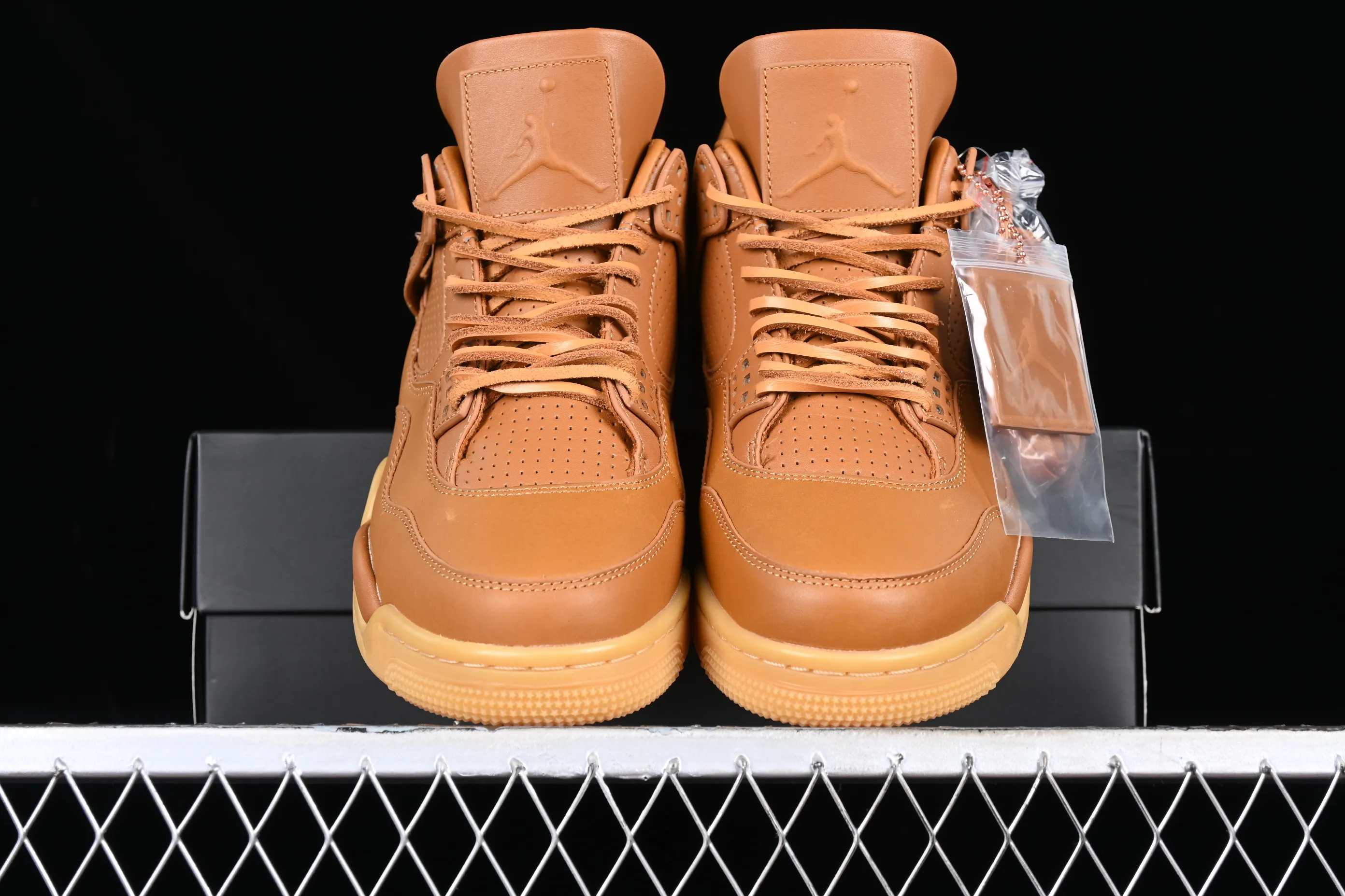 All categories Air Jordan Jordan series basketball shoes Air Jordan 4 Air Jordan 4 Premium "Ginger" AJ4 Joe 4 Hermes Yellow 819139-205